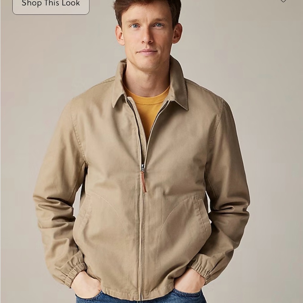 J. Crew Men's Harrington Cotton Jacket XL